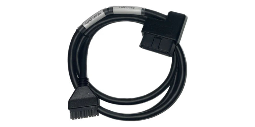 Volvo Square Black Heavy Duty OBDII Cable